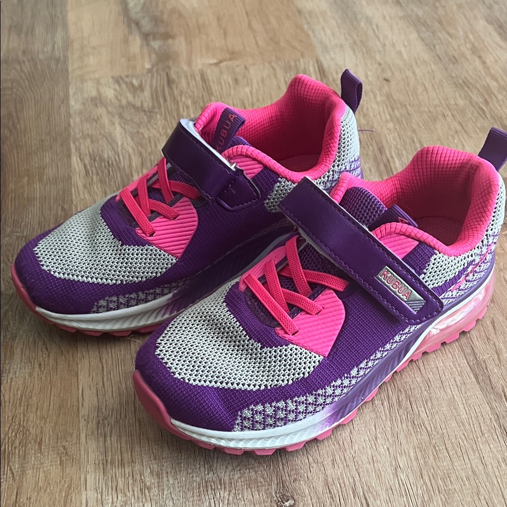 Kids' Purple and Pink Sneakers size 2